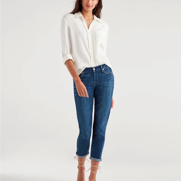 7 For All Mankind Denim - 7 For All Mankind High Rise Josefina